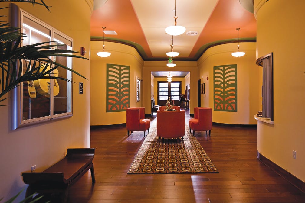 The Current Ka Makani Community Center Lobby Entry Following Rehabilitation