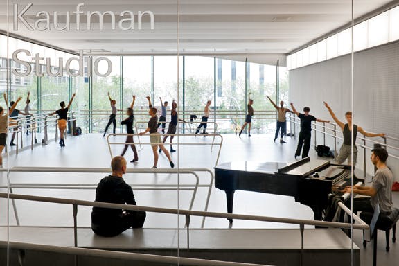 New Glass Walls Make Dancers At The Glorya Kaufman Dance Studio Visible To Neighbors