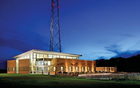 The 15,000 Sf 911 Facility In Morris, Ill , Designed And Built By Wight & Cofor The Grundy County Public Building Commission