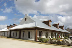 A Custom Metal Building Serves As The Home Of Ron Cleveland Construction Company And Keller Williams Realty In Beaumont, Texas A Custom Metal Building Serves As The Home Of Ron Cleveland Construction Company And Keller Williams Realty In Beaumont, Texas