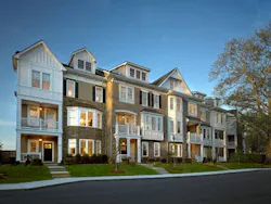 An example of emerging 'live, work, play' strategy is the development of residential townhomes and apartments within close proxi An example of emerging 'live, work, play' strategy is the development of residential townhomes and apartments within close proxi