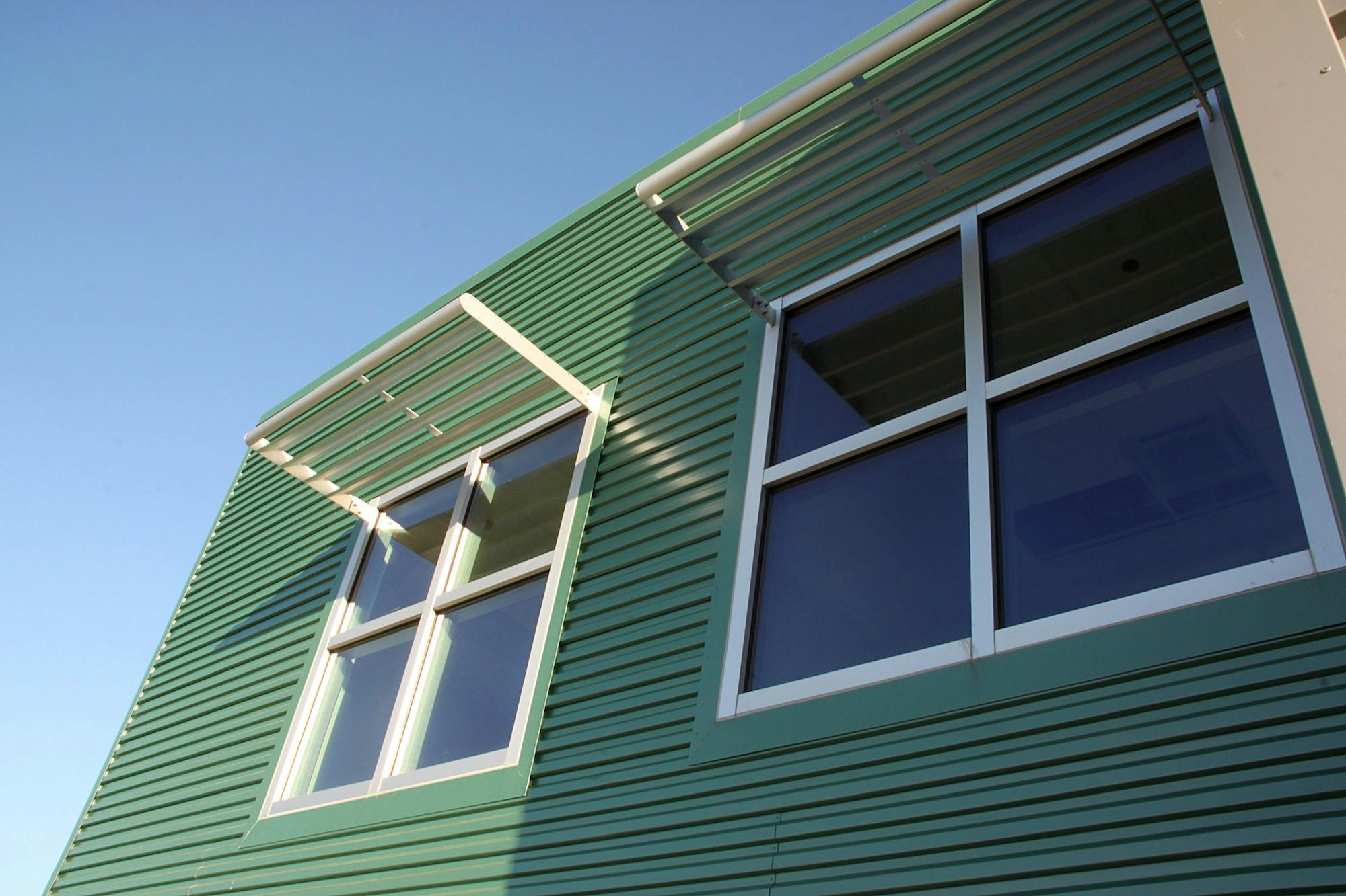 For the Doolittle Maintenance Facility, SAFTI FIRST provided 60 minute, fire resistive wall openings in the exterior using Super