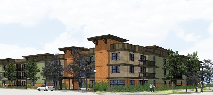 With 57 units in Phase 1 of the project, Orchards at Orenco in Hillsboro, Ore., is the largest precertified Passive House buildi