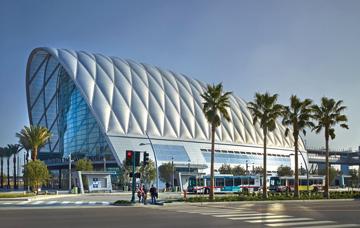 Anaheim&rsquo;s soaring intermodal hub
