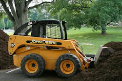 Skid steers are susceptible to theft construction site lojack Skid steers are susceptible to theft construction site lojack