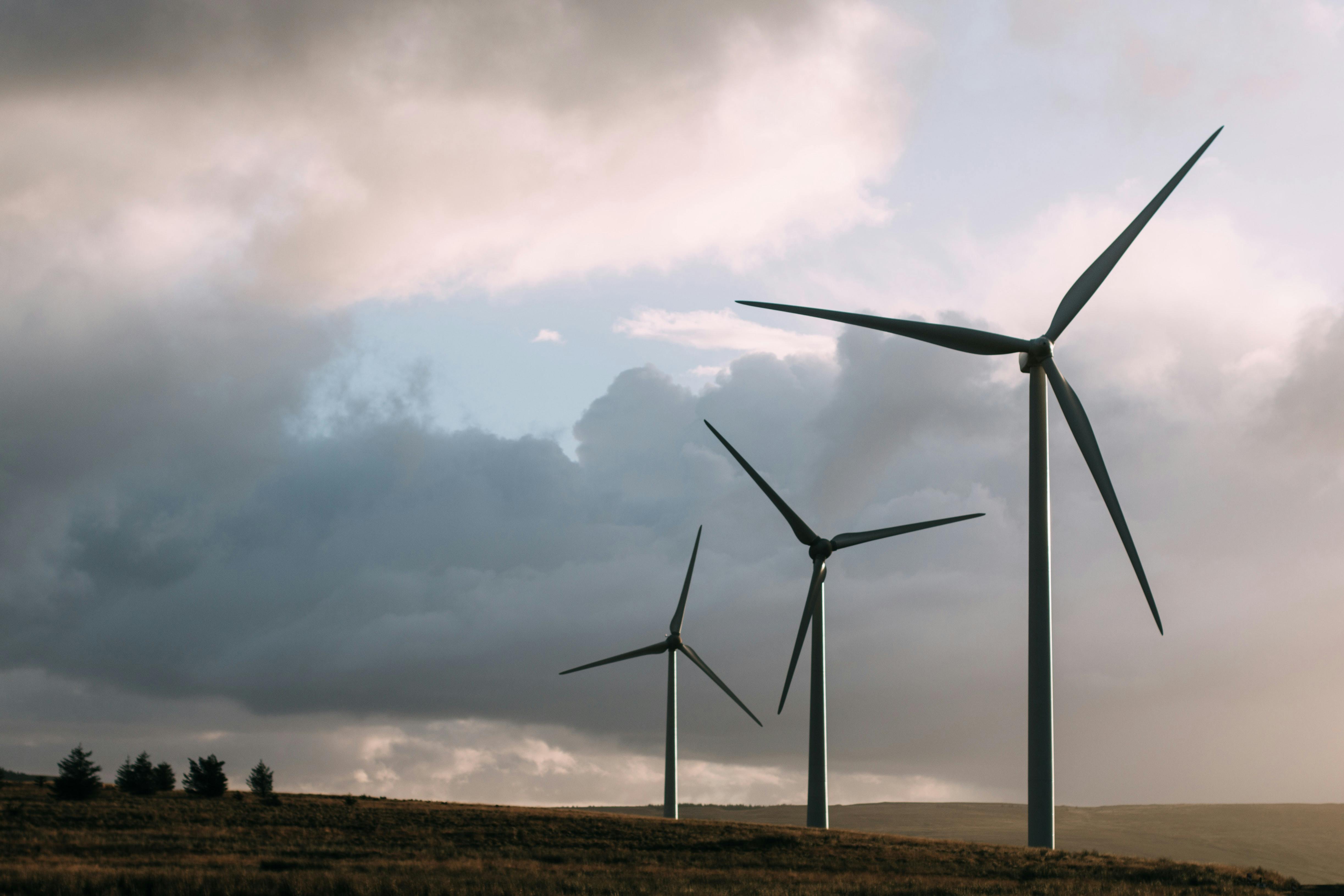 Renewable energy from wind turbines. What about 'intermittency'? Photo: Pixabay