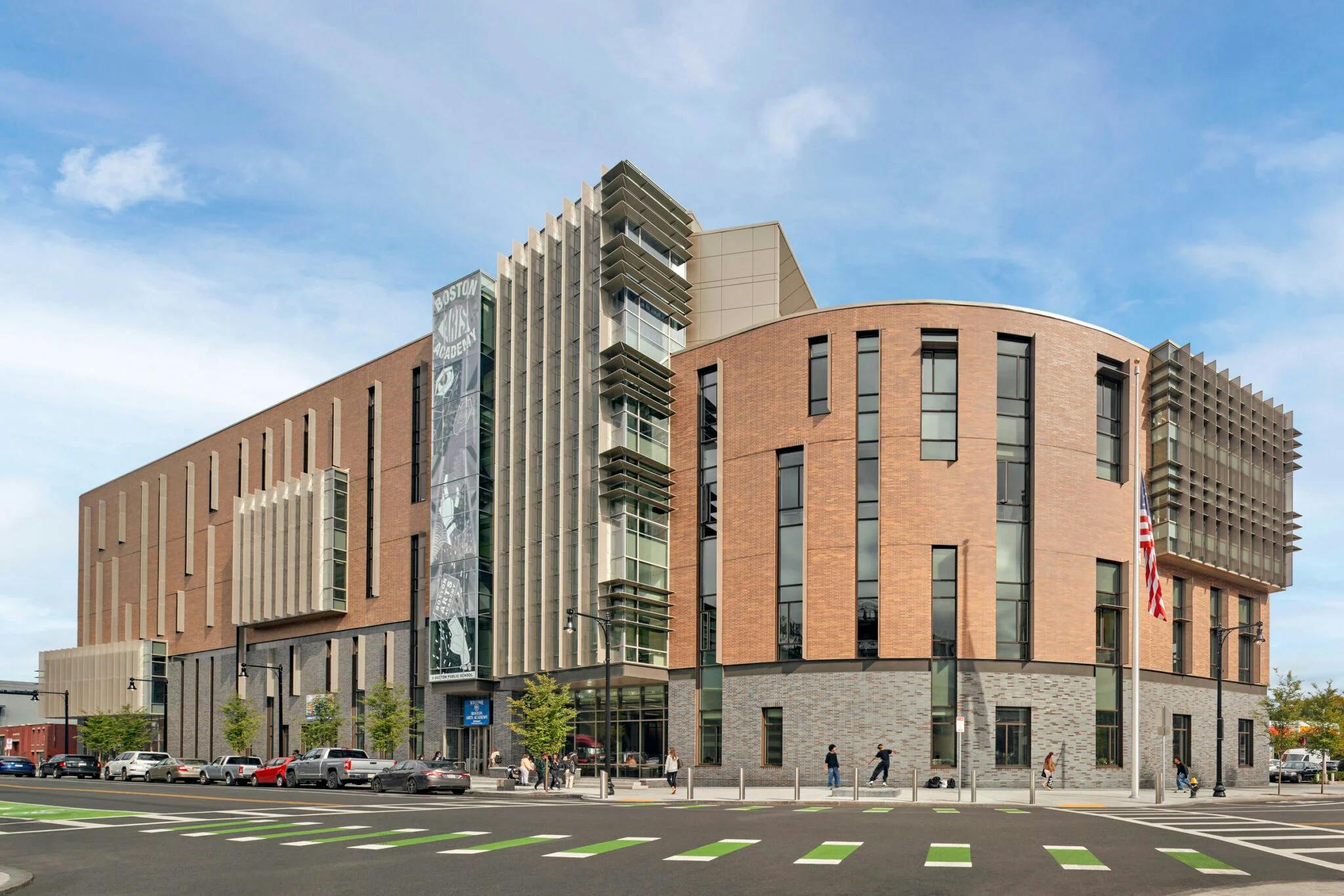Boston Arts Academy recognized by AIA with an Education Facility Design Award for it's state-of-the-art learning environment
