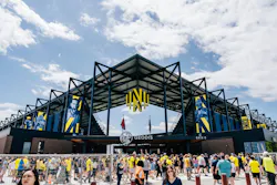 Ordering steel is the riskiest part of a large-scale job, but Walter P Moore’s complete modeling of GEODIS Park, Nashville’s new Major League Soccer stadium, allowed the contractor’s six steel bids to come in Ordering steel is the riskiest part of a large-scale job, but Walter P Moore’s complete modeling of GEODIS Park, Nashville’s new Major League Soccer stadium, allowed the contractor’s six steel bids to come in