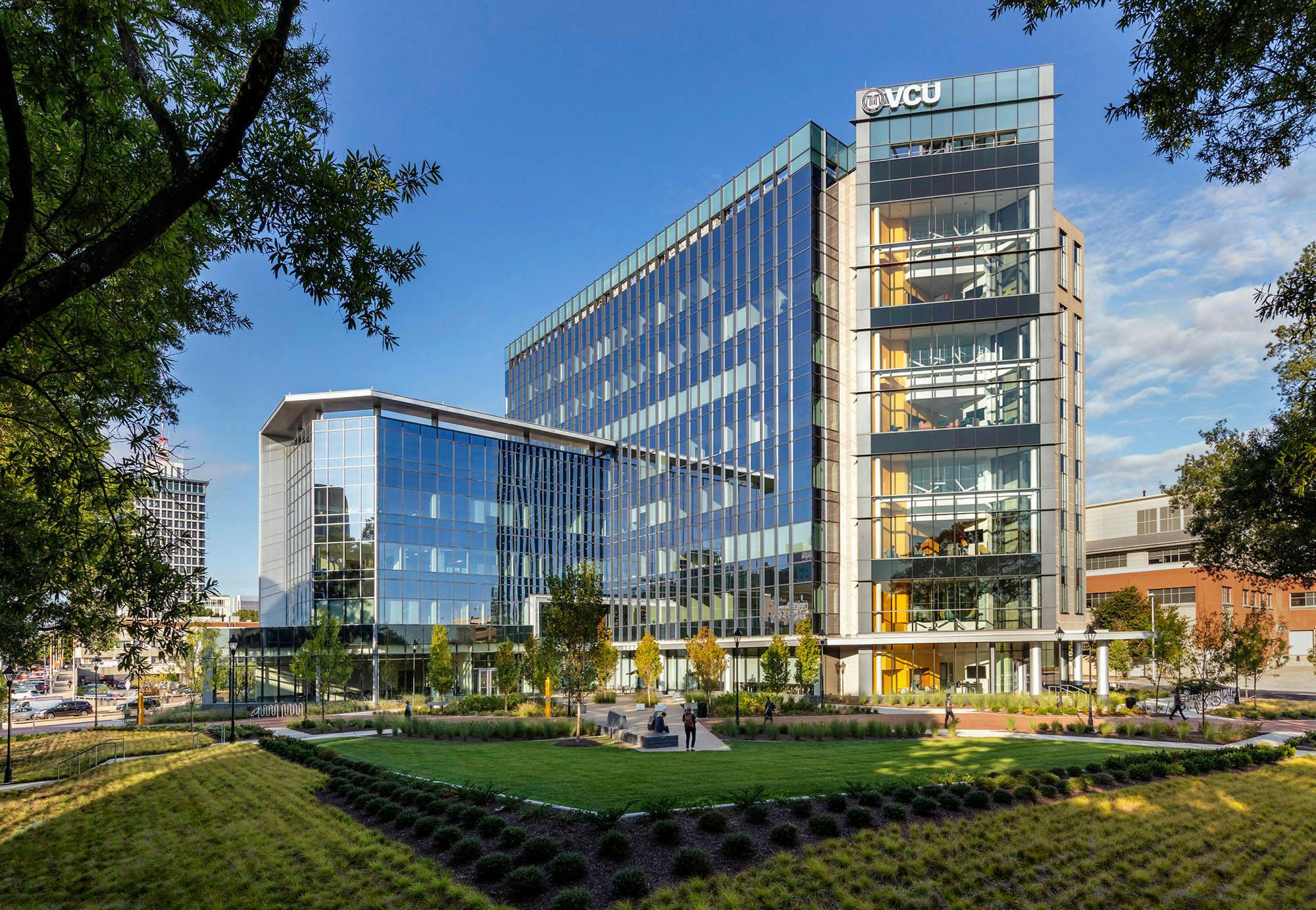 Virginia Commonwealth University College Of Health Professions Building Enlarged