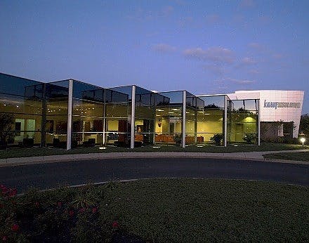 In 2007 after fire destroyed an office building on the Knauf Insulation corporate campus in Shelbyville, Ind., Knauf targeted, a