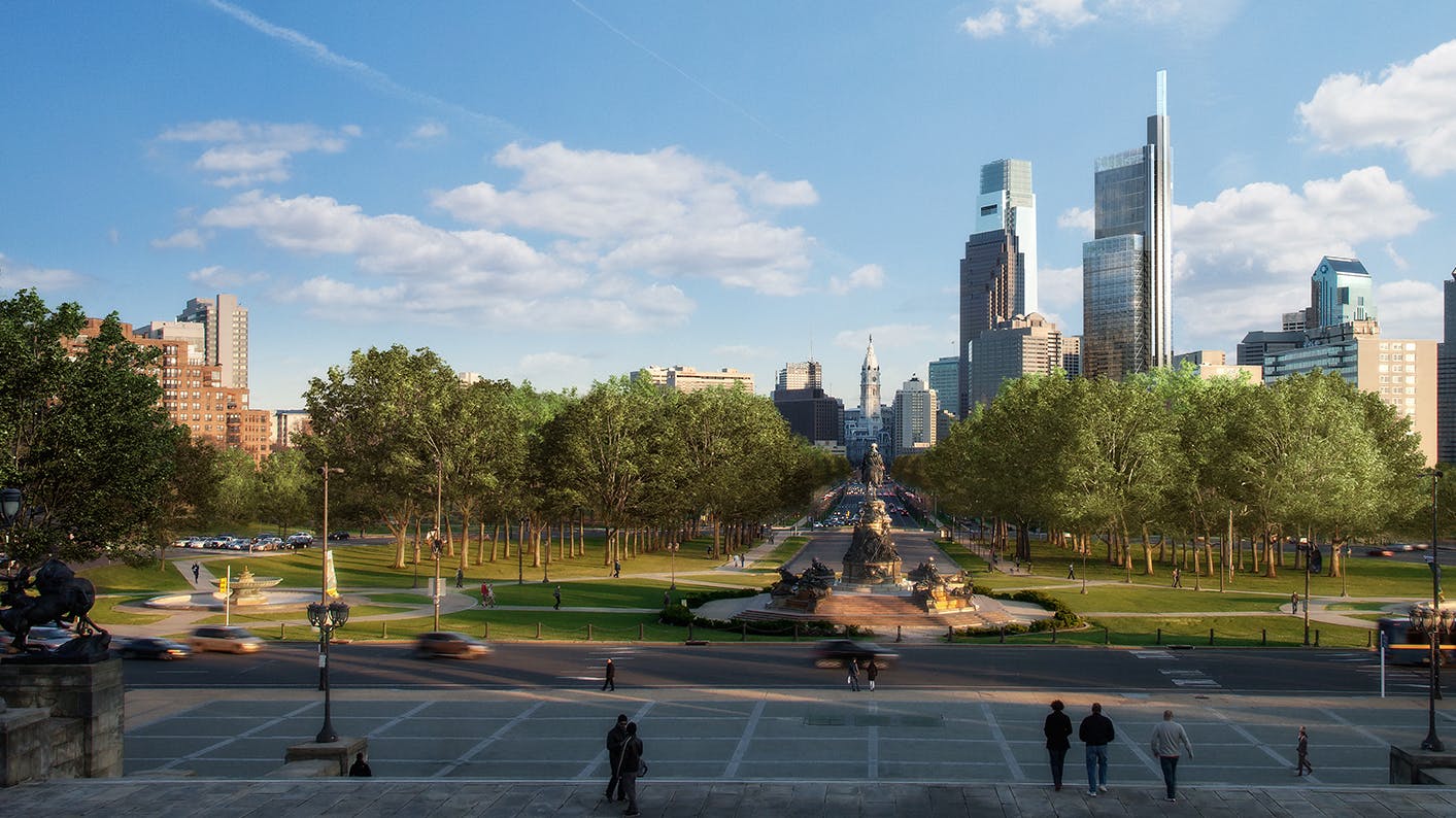 Renderings Courtesy Foster + Partners, Comcast Corp