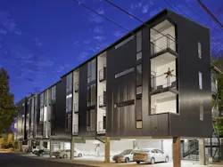 Tuck Under Parking At Fairfax Flats, Nashville, Designed By The Bradley Projects Tuck Under Parking At Fairfax Flats, Nashville, Designed By The Bradley Projects