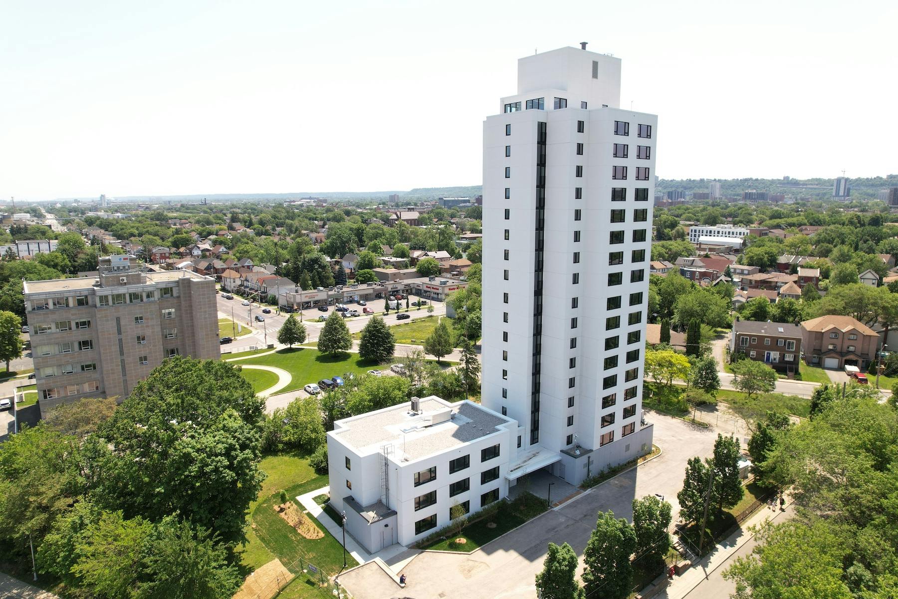 Ken Soble Tower becomes world&rsquo;s largest residential Passive House retrofit Photo: Codrin Talaba