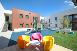 The playground and family area at La Placita Cinco, in Santa Ana, Calif. Photo courtesy TCA Architects The playground and family area at La Placita Cinco, in Santa Ana, Calif. Photo courtesy TCA Architects