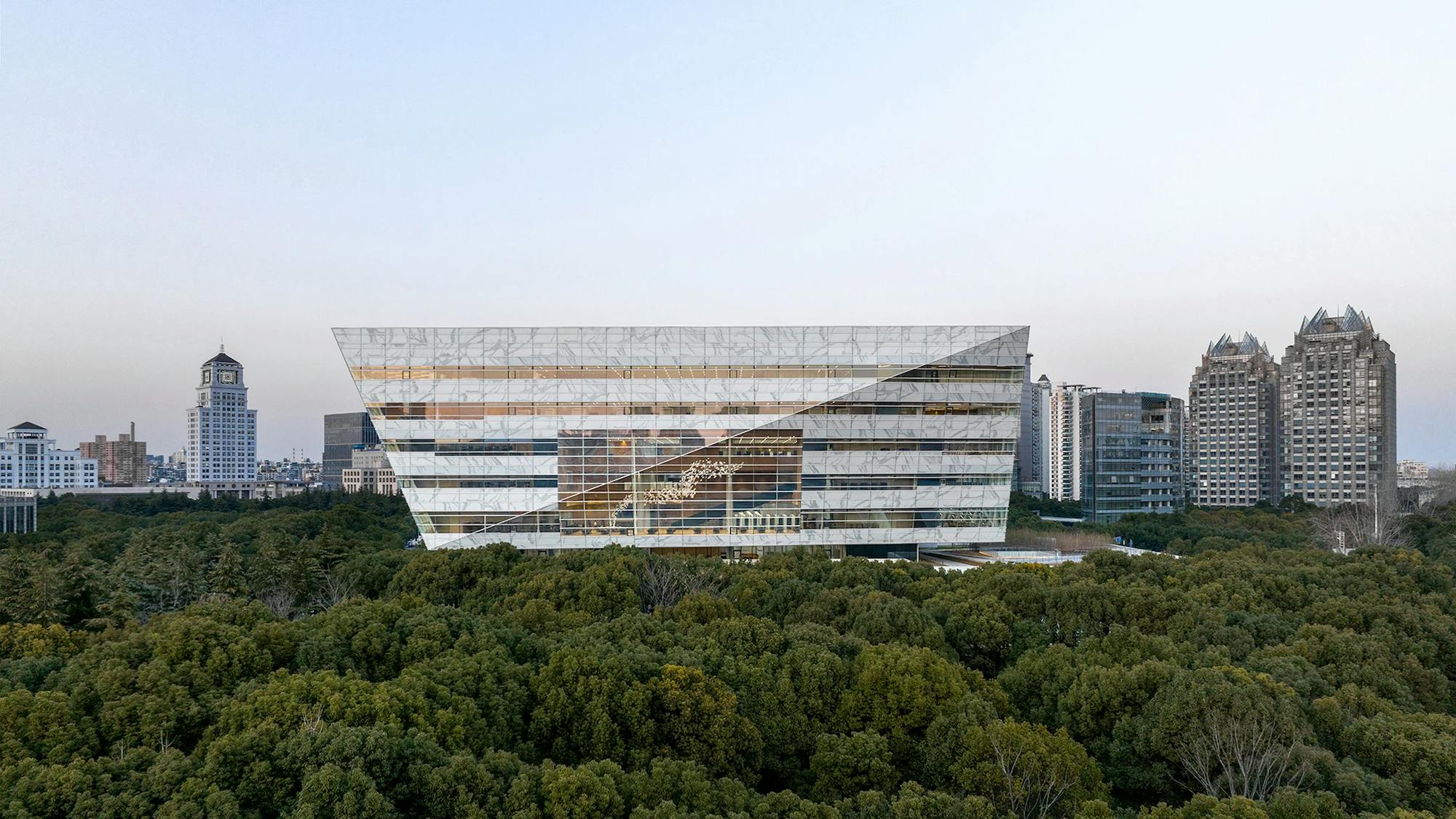 Shanghai Library East: One of the world&rsquo;s largest new libraries opens in Shanghai Credit RAWVISION