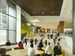 MetroHealth System The Glick Center Cleveland Photo Nic Lehoux Architectural Photography, courtesy HGA MetroHealth System The Glick Center Cleveland Photo Nic Lehoux Architectural Photography, courtesy HGA