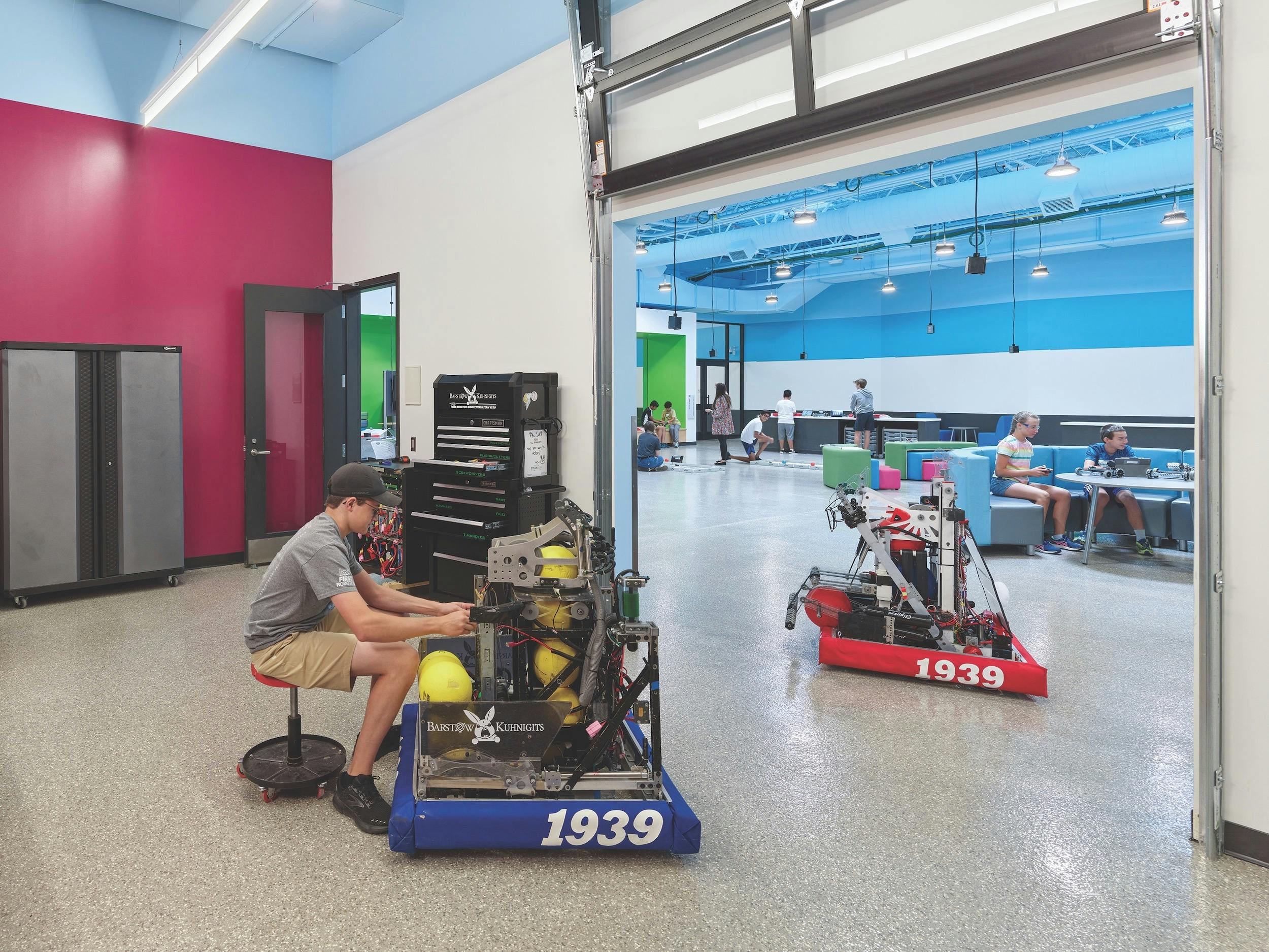 K-12 school sector trends for 2023 - The Barstow School&rsquo;s Dan and Cassidy Towriss Idea Space KC Photo courtesy Alistair Tutton Photography