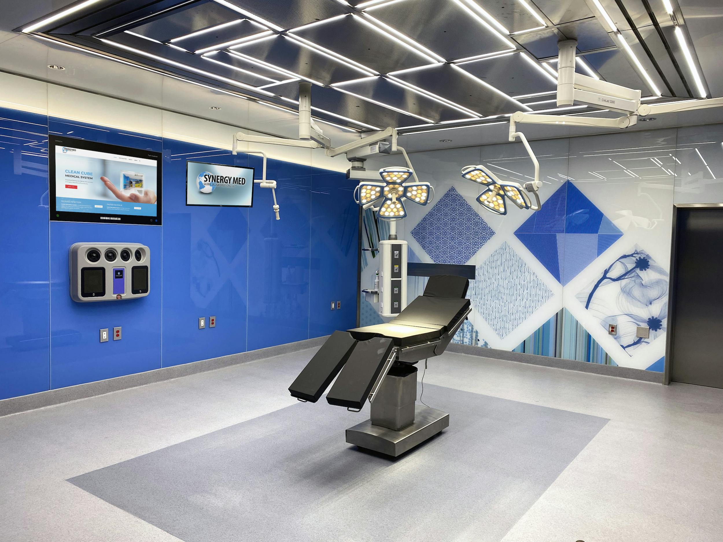 World&rsquo;s first prefab operating room with fully automated disinfection technology opens in New York