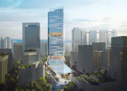Keppel South Central is slated for completion in late 2024. Rendering courtesy NBBJ Keppel South Central is slated for completion in late 2024. Rendering courtesy NBBJ