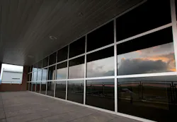 The Self Tinting Heat Activated Filter Allows Solar Heat Into The Building When It Is Desired, Such As On A Sunny Winter Day The Self Tinting Heat Activated Filter Allows Solar Heat Into The Building When It Is Desired, Such As On A Sunny Winter Day