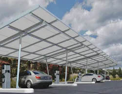 New Solar Pv Canopy Systems Are Custom Designed And Engineered To Integrate As Part Of A Buildings Architecture New Solar Pv Canopy Systems Are Custom Designed And Engineered To Integrate As Part Of A Buildings Architecture