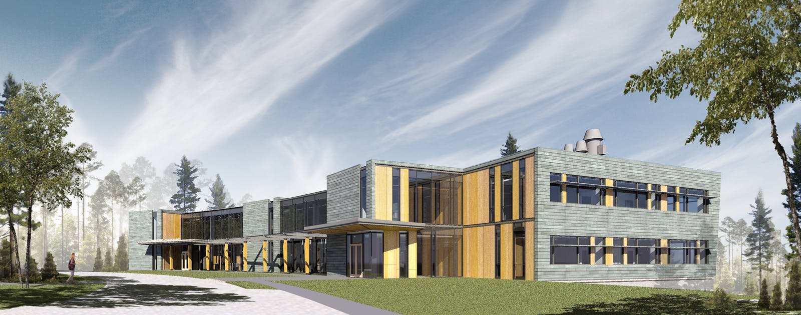 Due to be completed in November of 2012, the $11.4 million Bigelow Center for Ocean Health (COH) will be one of three complement
