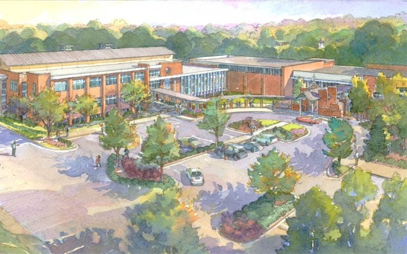 The design maximized the current space by redeveloping an existing plot and incorporating a number of sustainable features inclu