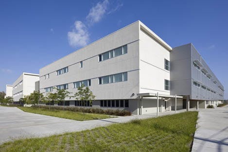 The new South Region High School No. 2 is a part of LAUSDs $19.5 billion new school construction and modernization program to p