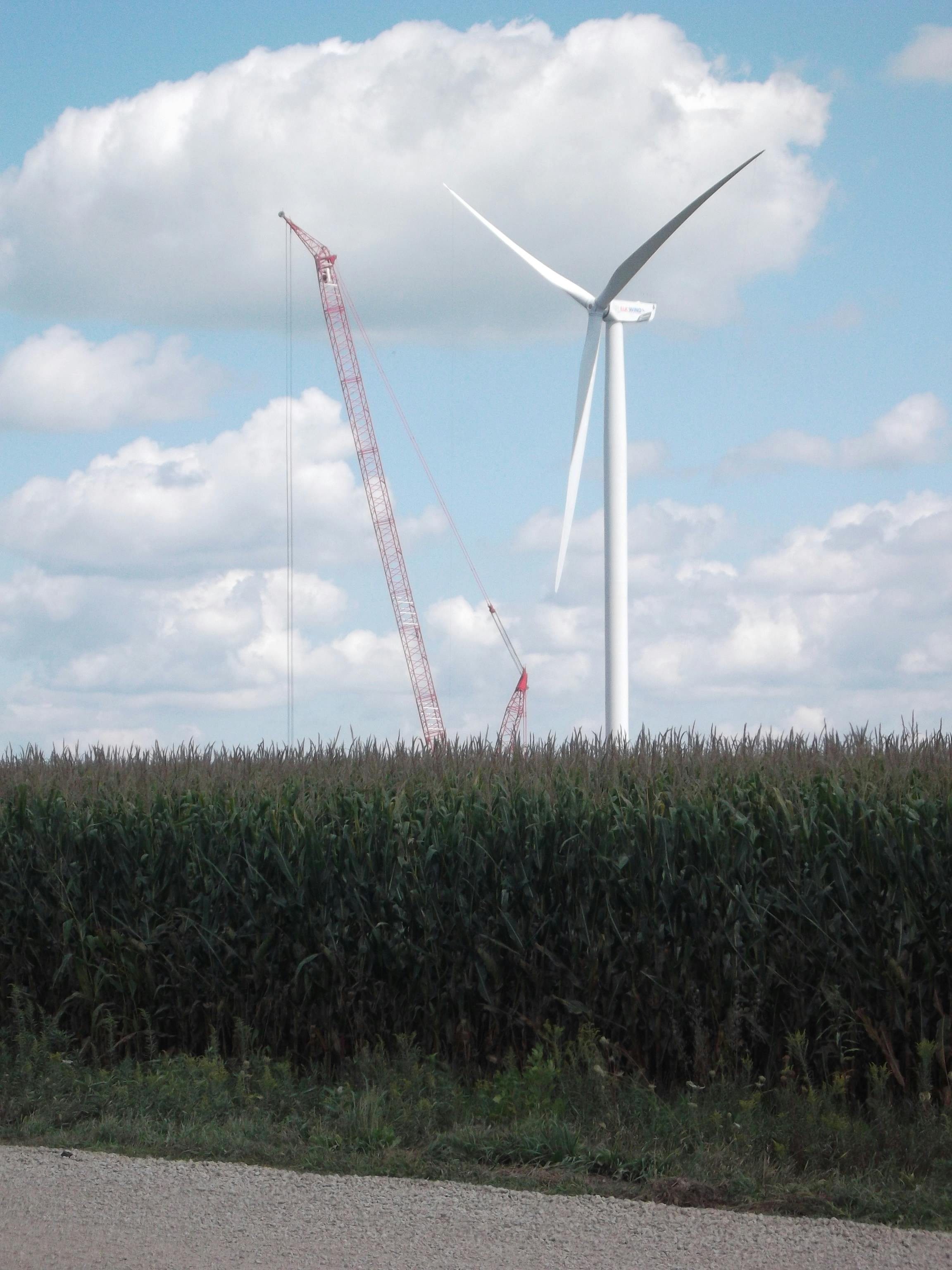 Mortenson is responsible for the design and construction of access roads, foundations, erection of 126 Acciona 1.5-megawatt turb