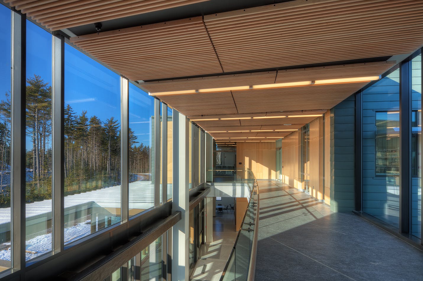 The 25,600-sf three-story building, which houses the worlds first microbial single cell genomics center and the largest collect