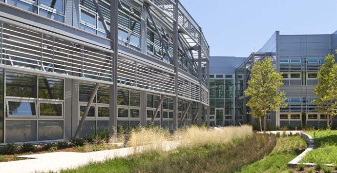 Sustainability Base will save more than 60% of the energy and more than 80% of the water typically used by a facility of its typ