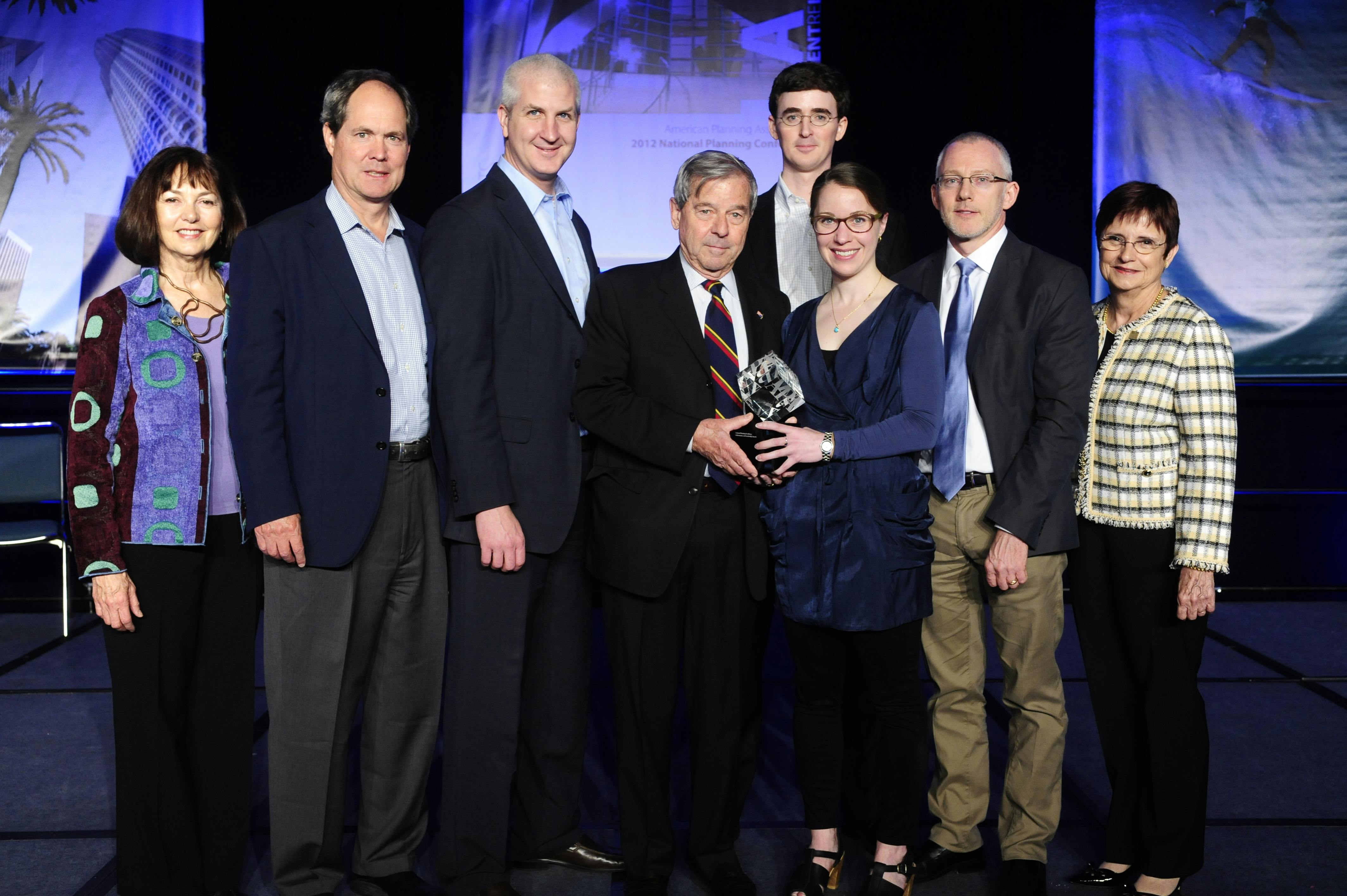 Sasaki Associates was presented with the 2012 American Planning Associations National Planning Excellence Award for a Planning