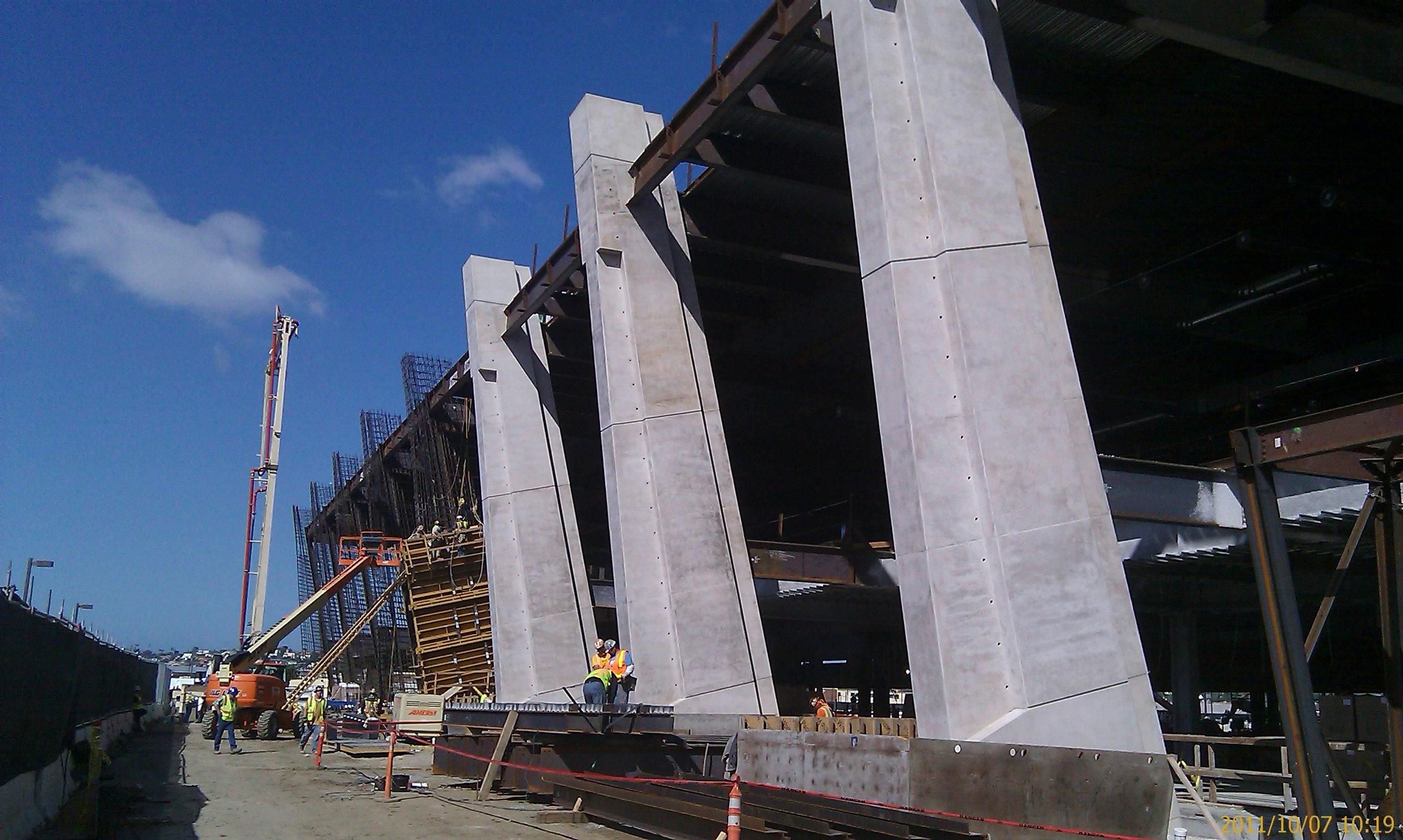 Bomel Construction Co. recently completed the structural concrete phase of the largest construction project ever undertaken at S