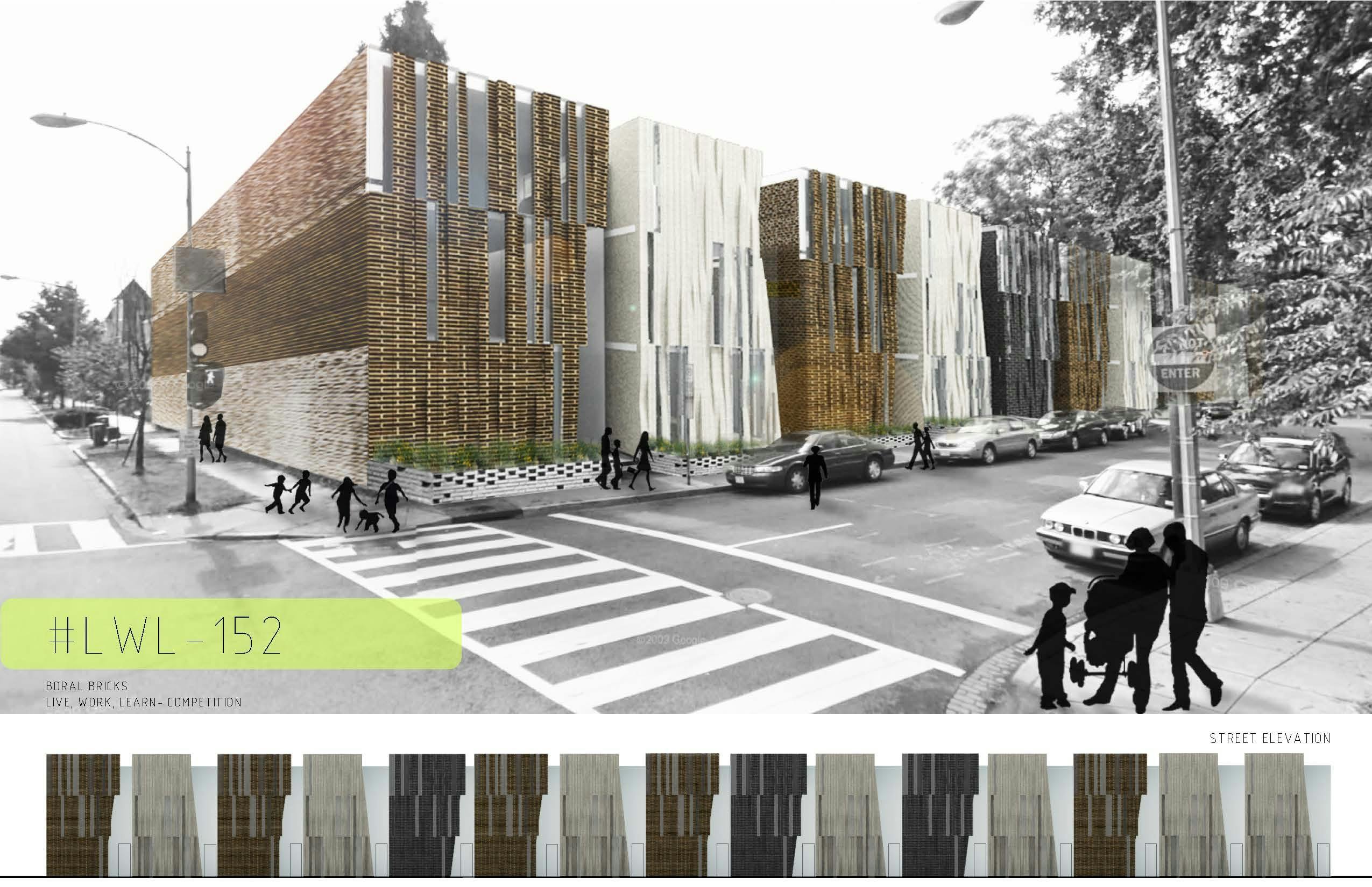 Eun Grace Ko's Winning Entry For Boral Brick's Live Work learn Student Architecture Contest