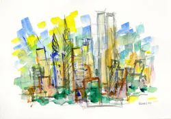 To View More Of Kohn's Watercolors, See The Slideshow Below To View More Of Kohn's Watercolors, See The Slideshow Below