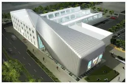 Adaptive reuse and addition will create art museum and film archive Adaptive reuse and addition will create art museum and film archive