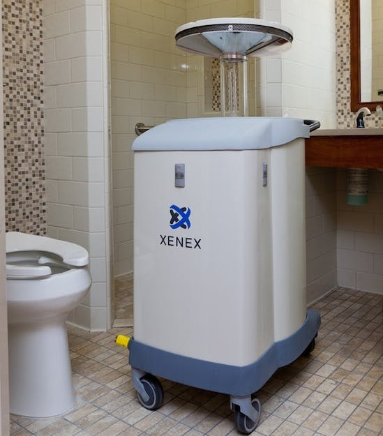 Fast Company's Nina Mandell writes about how an early adopter of UV infection-control roboticsSt. Josephs Hospital Health Cent