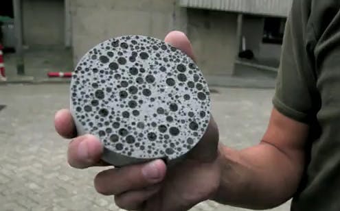 Integral Bacteria Create Limestone When Water Infiltrates Concrete, Sealing Microcracks