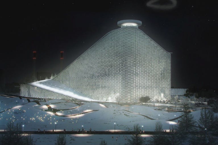 A Man Made Mountain Will Conceal A Waste To Energy Facility Near Copenhagen