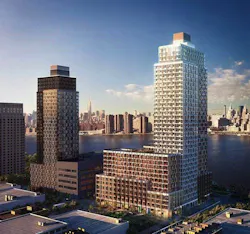 Hunters Point South, Phase 1. Rendering courtesy SHoP Architects Hunters Point South, Phase 1. Rendering courtesy SHoP Architects