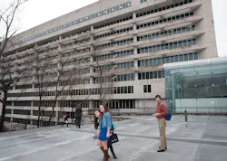 The centerpiece of the school is the 11-story Lakeside building, which was built in 1977. Photo courtesy Atlanta Public Schools The centerpiece of the school is the 11-story Lakeside building, which was built in 1977. Photo courtesy Atlanta Public Schools
