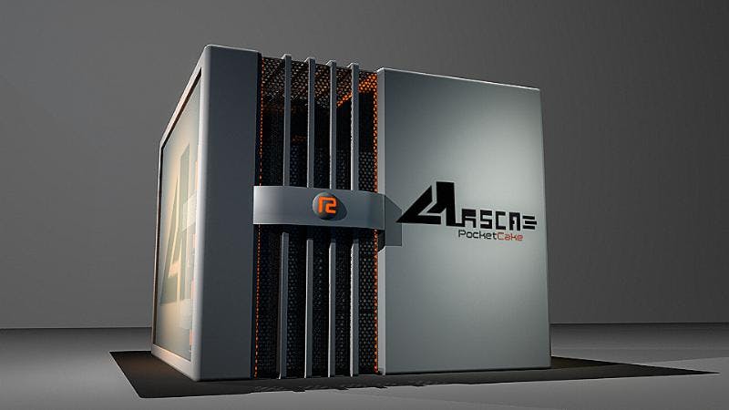 PocketCake's VRSCA (for Virtual Reality Simulation Converter Assembly) is three times more powerful than the average high-perfor