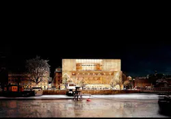 David Chipperfield Architects has won the Nobel Center architectural competition. Renderings: courtesy Nobel Center, David Chipp David Chipperfield Architects has won the Nobel Center architectural competition. Renderings: courtesy Nobel Center, David Chipp