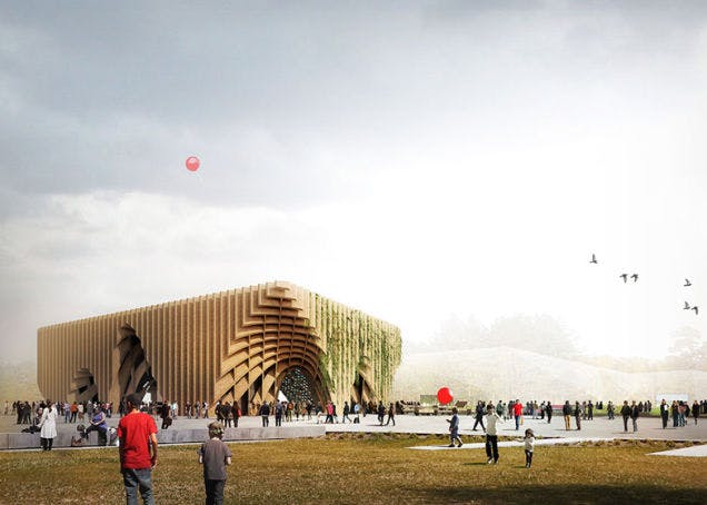 Vegetables, Hops And Herbs Will Be Grown On The Outside Of The Building, Then Harvested For The Restaurant Inside