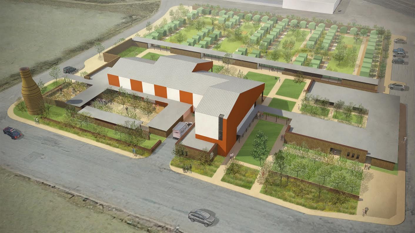 In the fall of 2013, architects produced a conceptual and schematic design for the High Cotton site. Renderings courtesy of Link