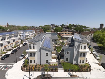 The Building Team just completed Phase II of the project, which includes 129 new units with 40 to be added next year. Photo cred