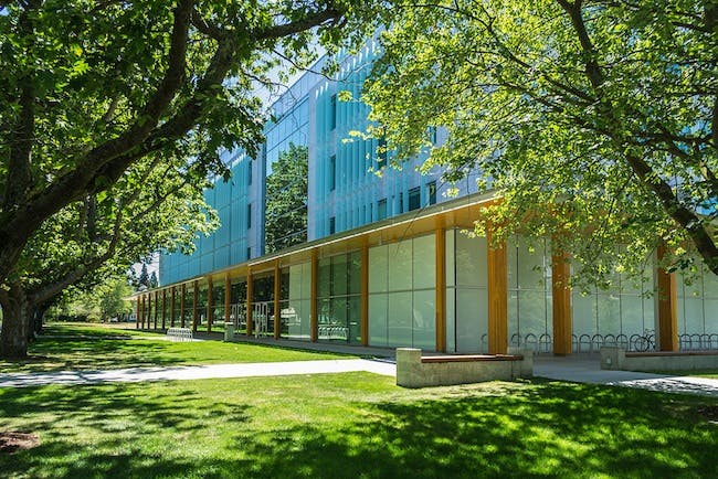 The University of British Columbia Earth Sciences Building, by Perkins + Will, is one of 10 structural-wood projects examined in