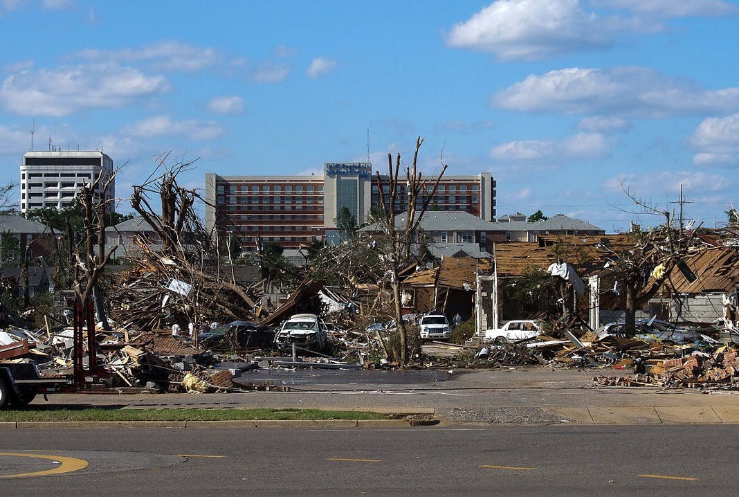 Tornado Damage In Tuscaloosa, Ala Photo: Thilo Parg Via Wikimedia Commons; License: Cc By Sa 3