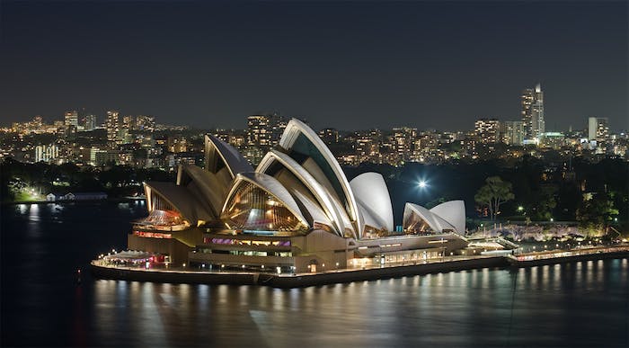 The Sydney Opera House was 1,357% over budget and completed 10 years past deadline. Photo: Wikimedia Commons