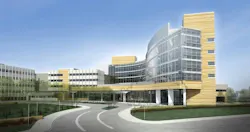 Gundersen's 500,000-sf expansion will features a geothermal system. Rendering: AECOM Gundersen's 500,000-sf expansion will features a geothermal system. Rendering: AECOM